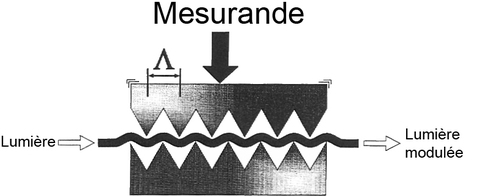 
   
    Figure 1: Transducteur à base de micro-coubures périodiques
   
  